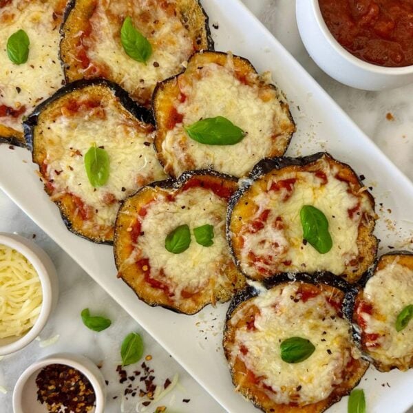 Air Fryer Eggplant Parmesan