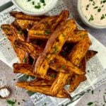 Air Fryer Sweet Potato Wedges