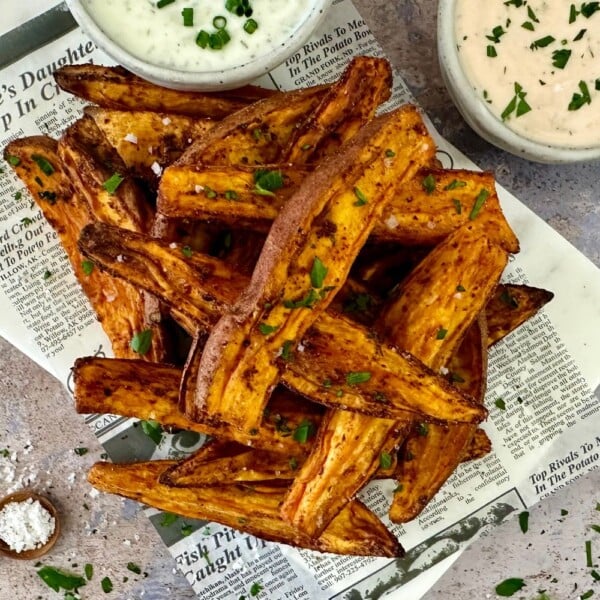 Air Fryer Sweet Potato Wedges