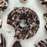 Baked Chocolate Oreo Donuts