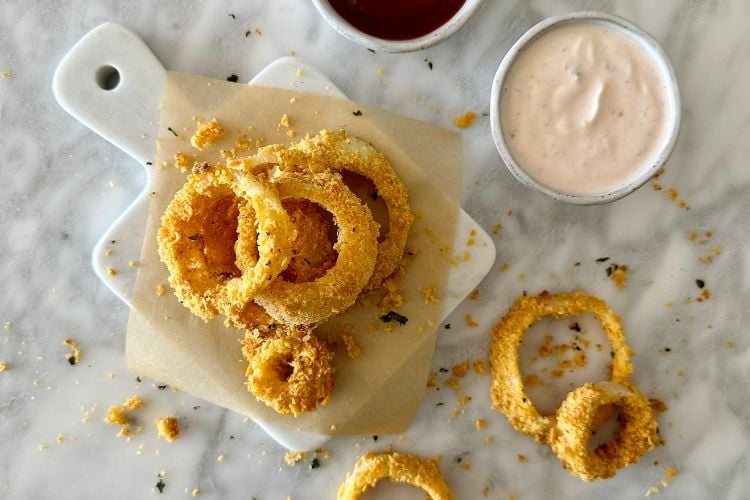 Baked Onion Rings