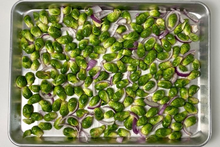 Balsamic Roasted Brussels Sprouts