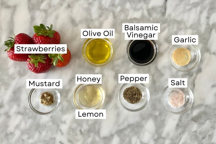 Balsamic Vinaigrette Ingredients