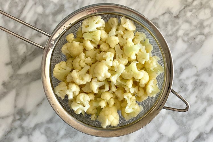 Blanched Cauliflower
