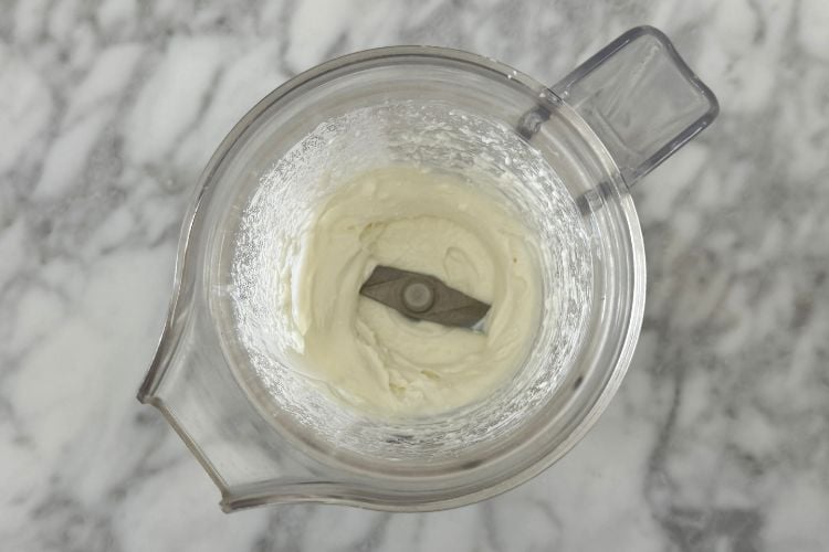 Blended cottage cheese