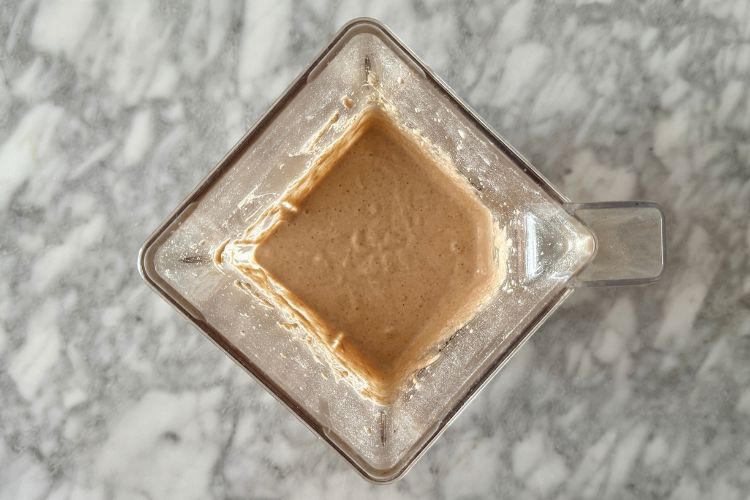 Blended pancake batter