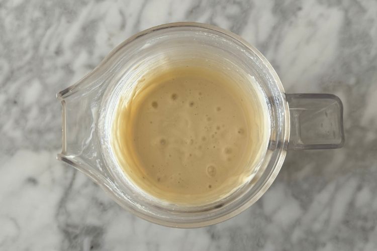 Blended protein banana pudding