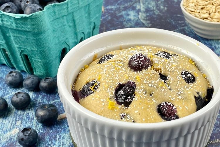 Blueberry Baked Oatmeal Breakfast