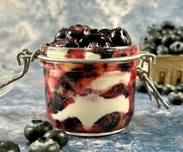 Blueberry Tiramisu
