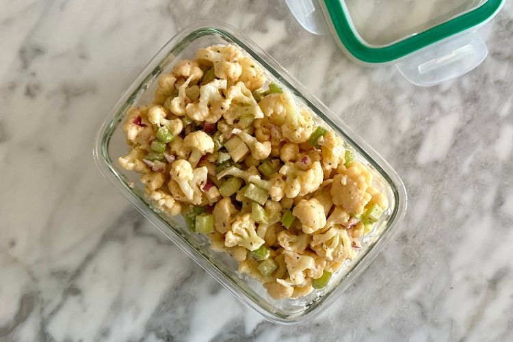 Buffalo Ranch Cauliflower Salad