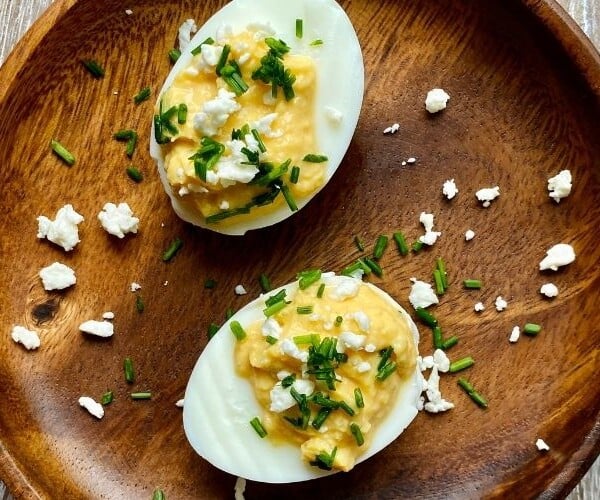 Buffalo Ranch Deviled Eggs