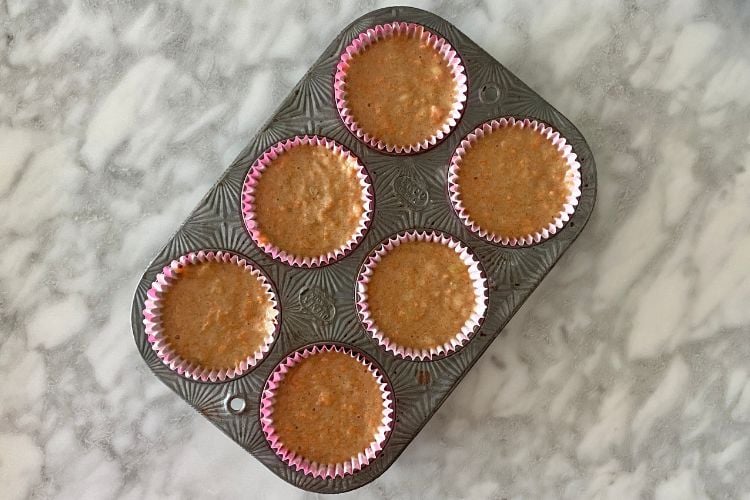 Carrot Banana Muffin Recipe