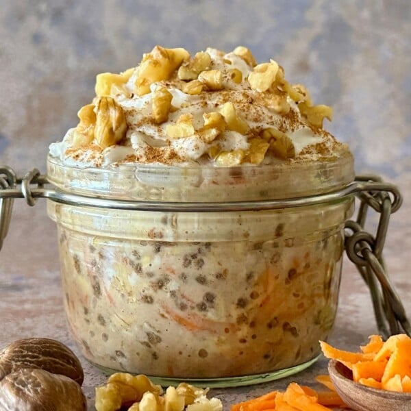 Carrot Cake Overnight Oats