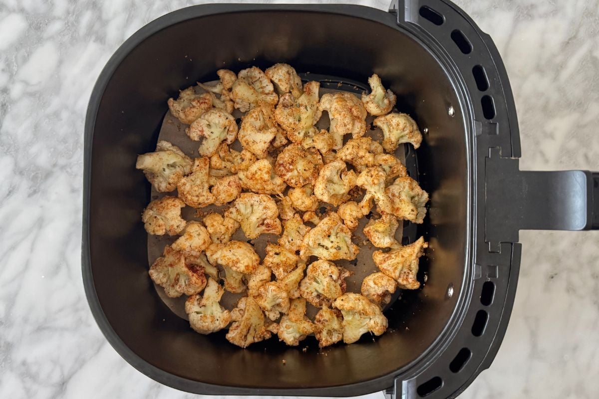 Cauliflower in the air fryer