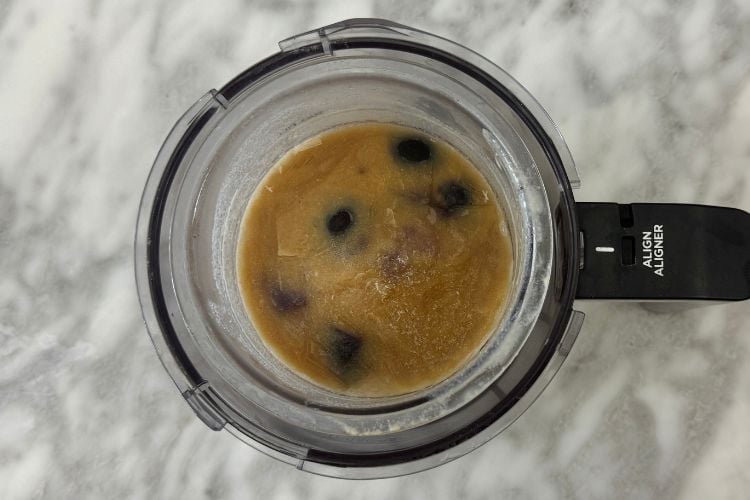 Cherry ice cream in Ninja Creami machine