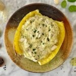 Chicken Alfredo Spaghetti Squash