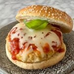 Chicken Parmesan Burgers