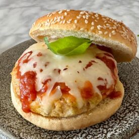 Chicken Parmesan Burgers