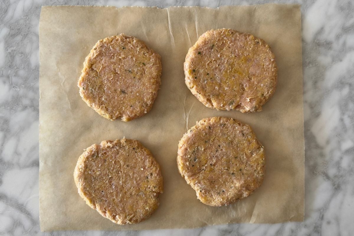 Chicken parmesan patties