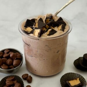 Chocolate Peanut Butter Protein Ice Cream