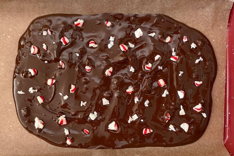 Chocolate Peppermint Bark