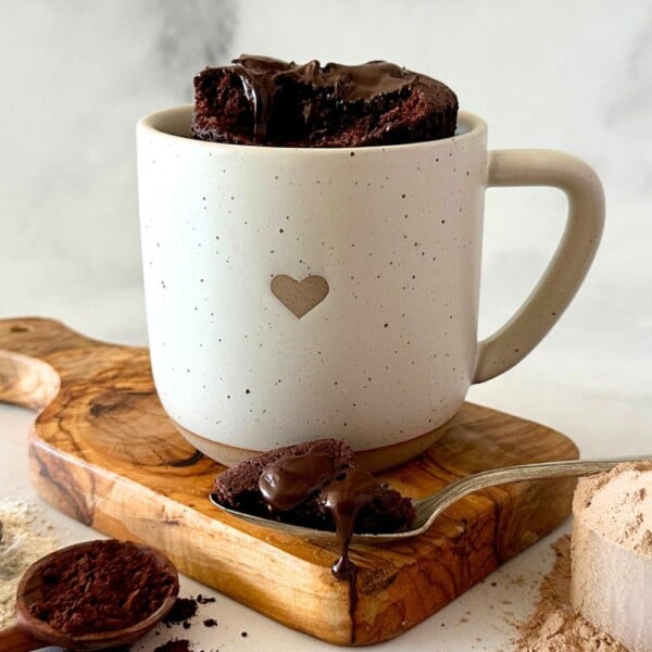 Chocolate Protein Mug Cake Recipe