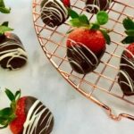 Chocolate strawberries by Healthy Foodie Girl