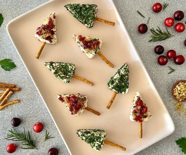 Christmas Cheese Trees