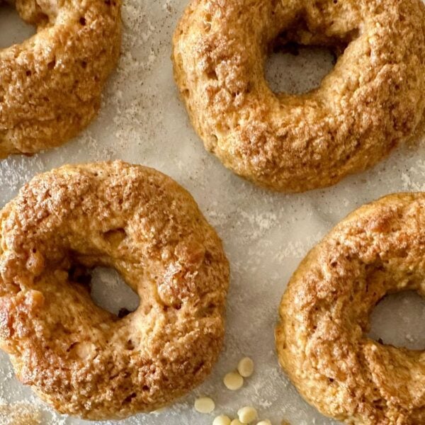 Cinnamon Crunch Protein Bagels
