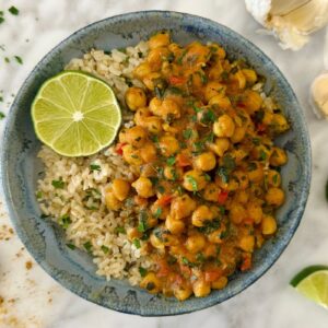 Coconut Chickpea Curry Recipe