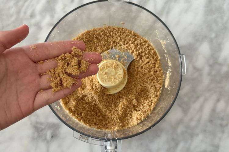Combined graham cracker crust