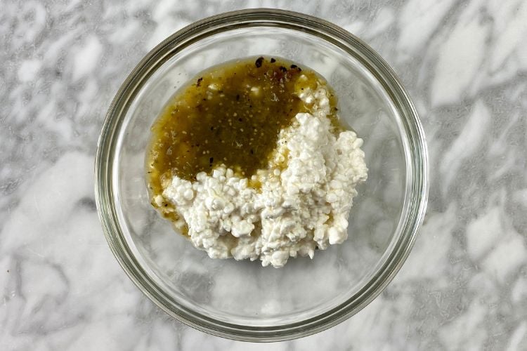 Cottage Cheese Bowl Savory