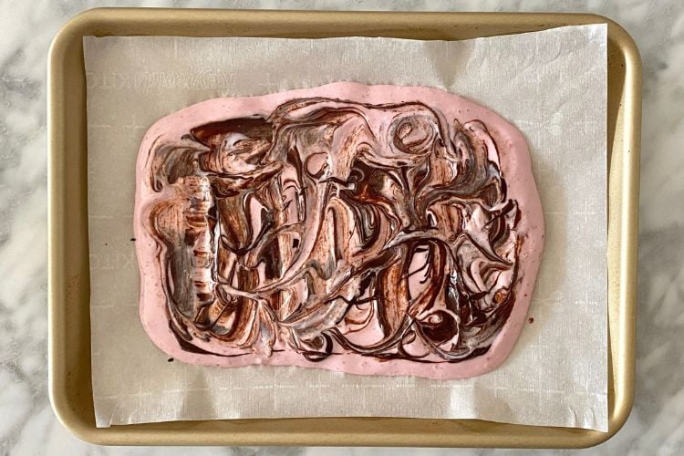 Cottage Cheese Frozen Bark