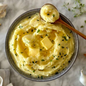 Cottage Cheese Mashed Potatoes