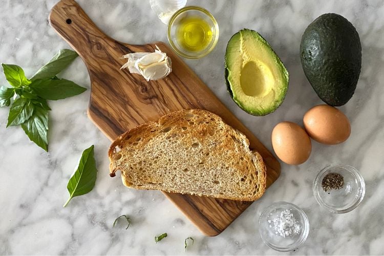 Cottage Cheese Toast With Avocado