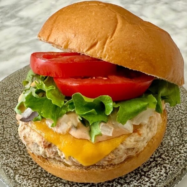 Cottage Cheese Turkey Burgers