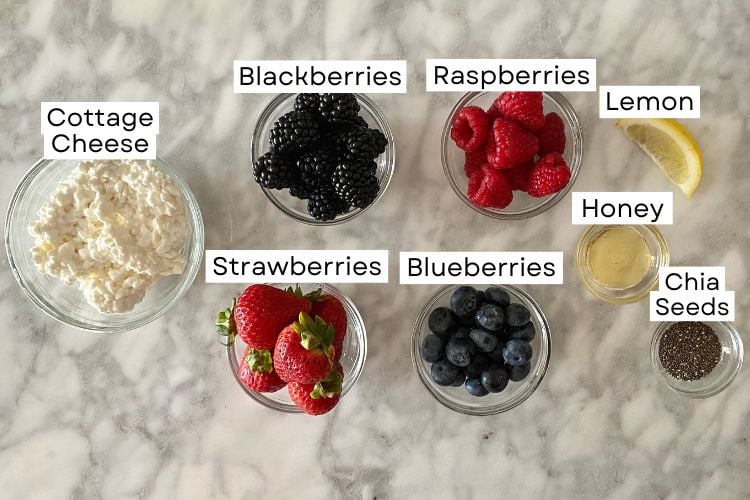 Cottage Cheese With Fruit Images