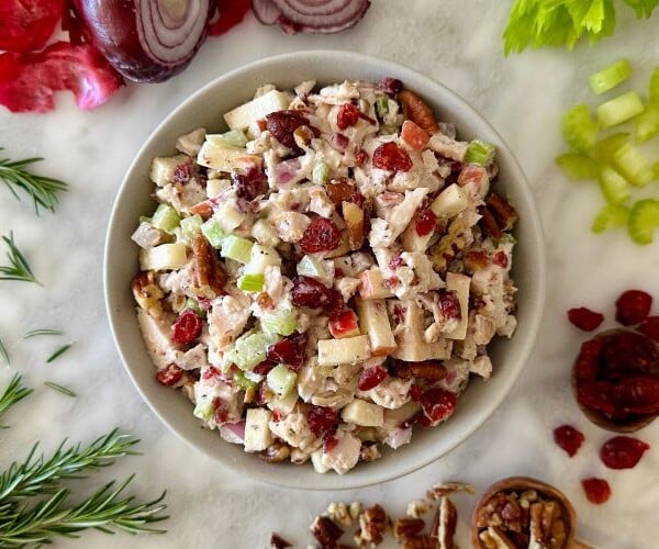 Cranberry Pecan Chicken Salad