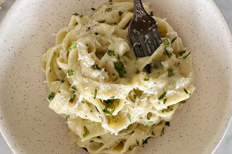 Creamy Alfredo Sauce With Cottage Cheese