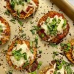 Crispy Baked Eggplant Parmesan