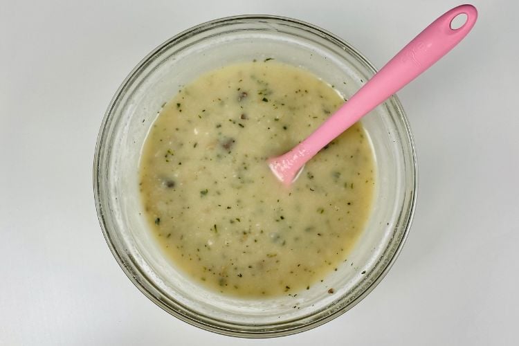 Crustless Chicken Pot Pie Soup