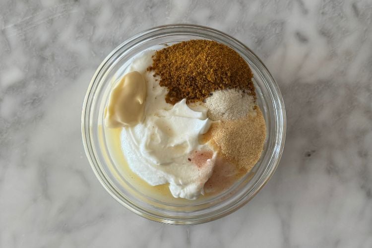 Curry chicken salad sauce