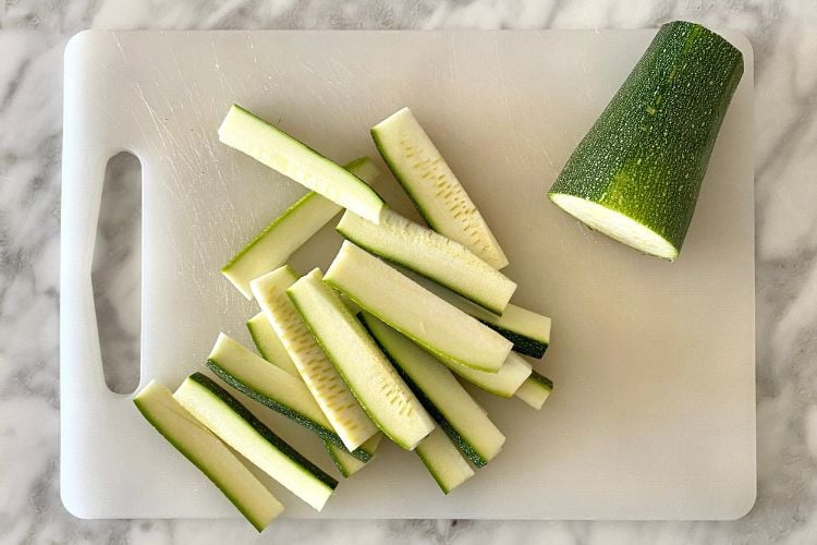 Cut Zucchini
