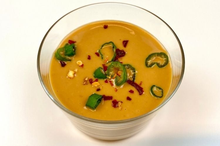 Delicious and healthy peanut sauce