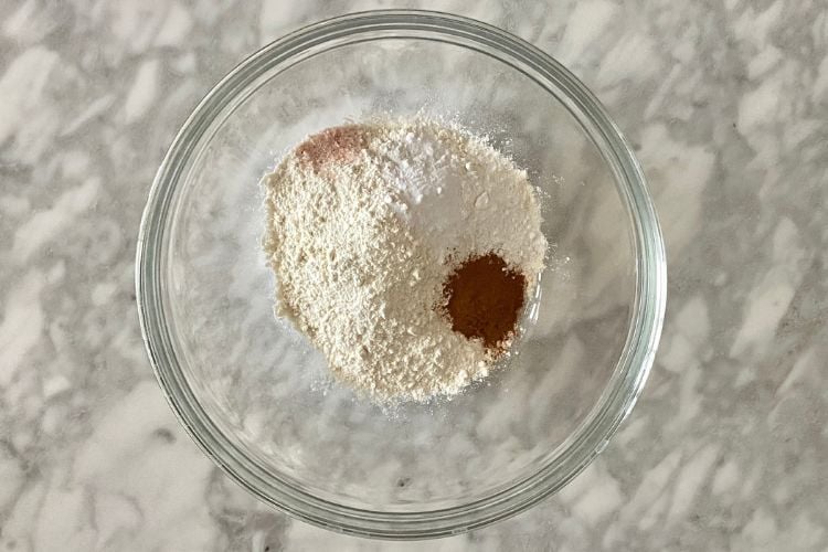 Dry Ingredients For The Cake