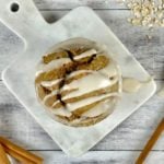 Easy Cinnamon Roll Baked Oats