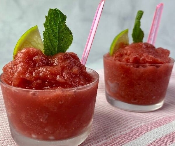 Easy watermelon granita recipe