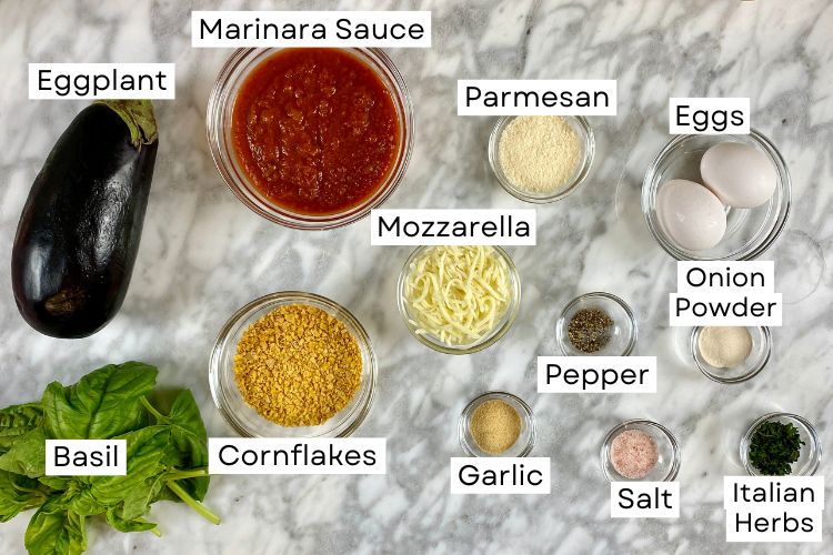 Eggplant Parmesan Ingredients