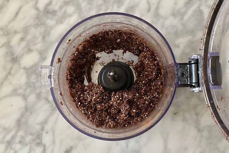 Energy Ball Ingredients In Food Processor