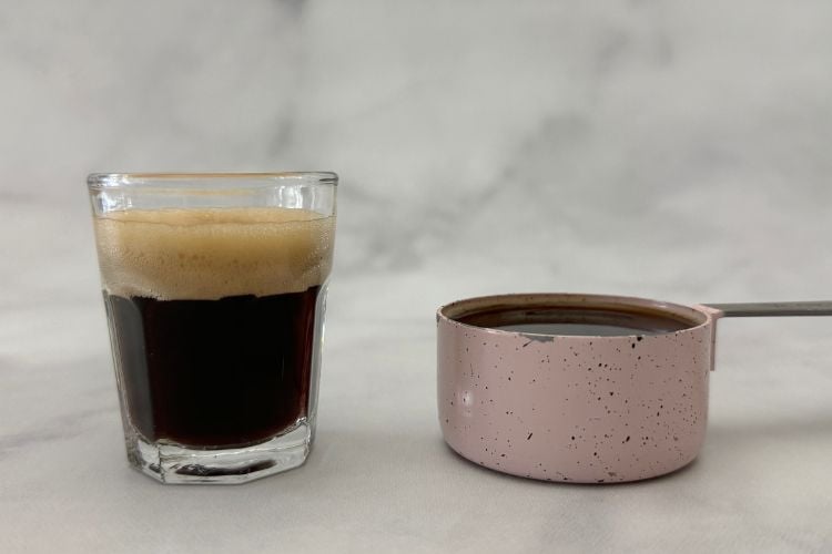 Espresso and coffee